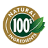 100% natural ingredients